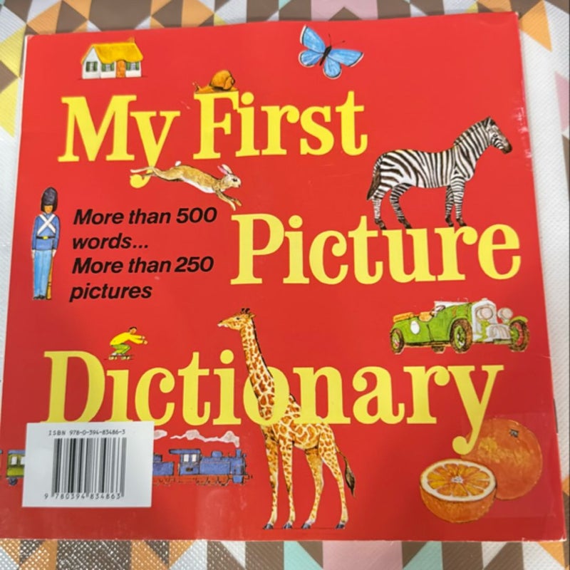 My First Picture Dictionary