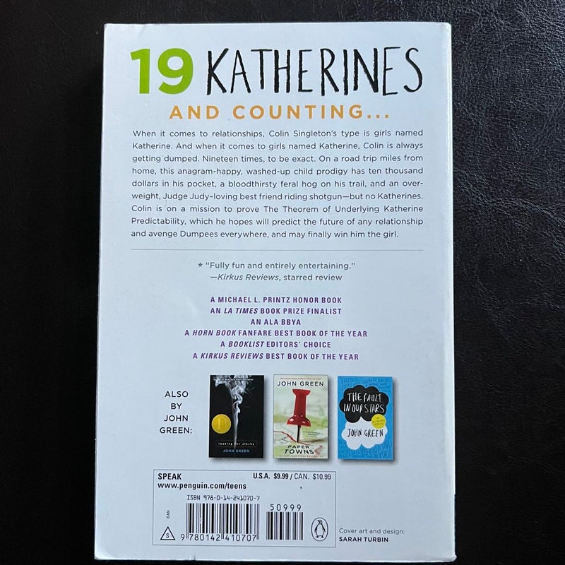 An Abundance of Katherines