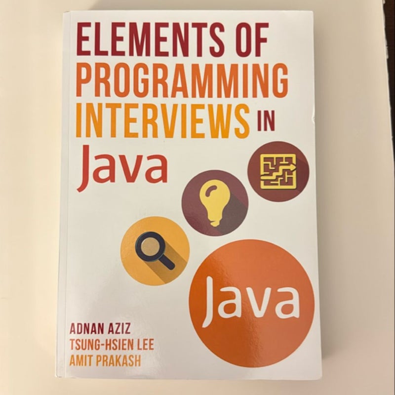 Elements of Programming Interviews in Java