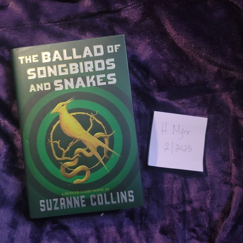 The Ballad of Songbirds and Snakes (A Hunger Games Novel)