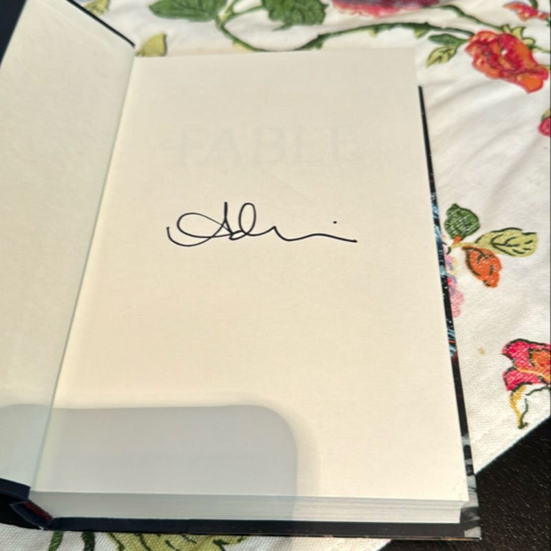 Fable (signed from Bookish Box) 