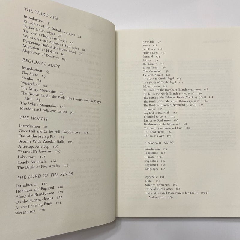 The Atlas of Middle Earth