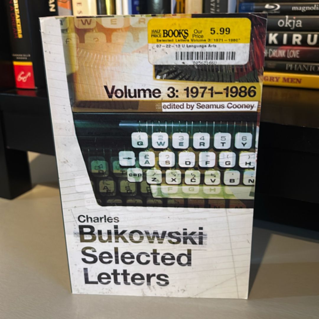 Charles Bukowsk Selected Letters