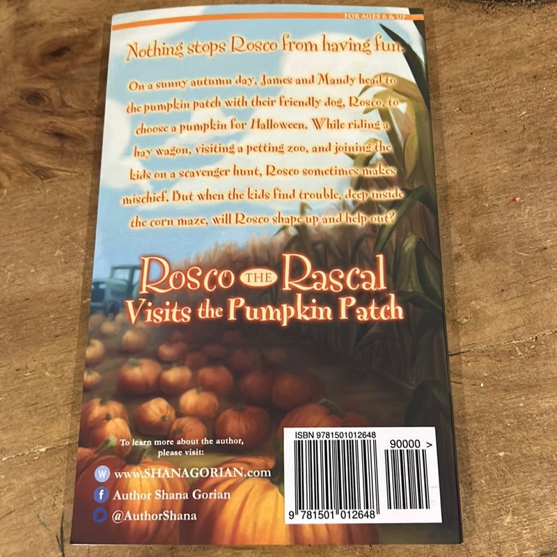 Rosco the Rascal Visits the Pumpkin Patch