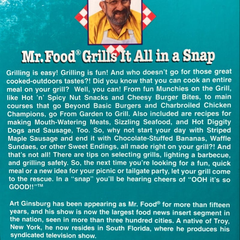 Mr. Food Grills It All In A Snap