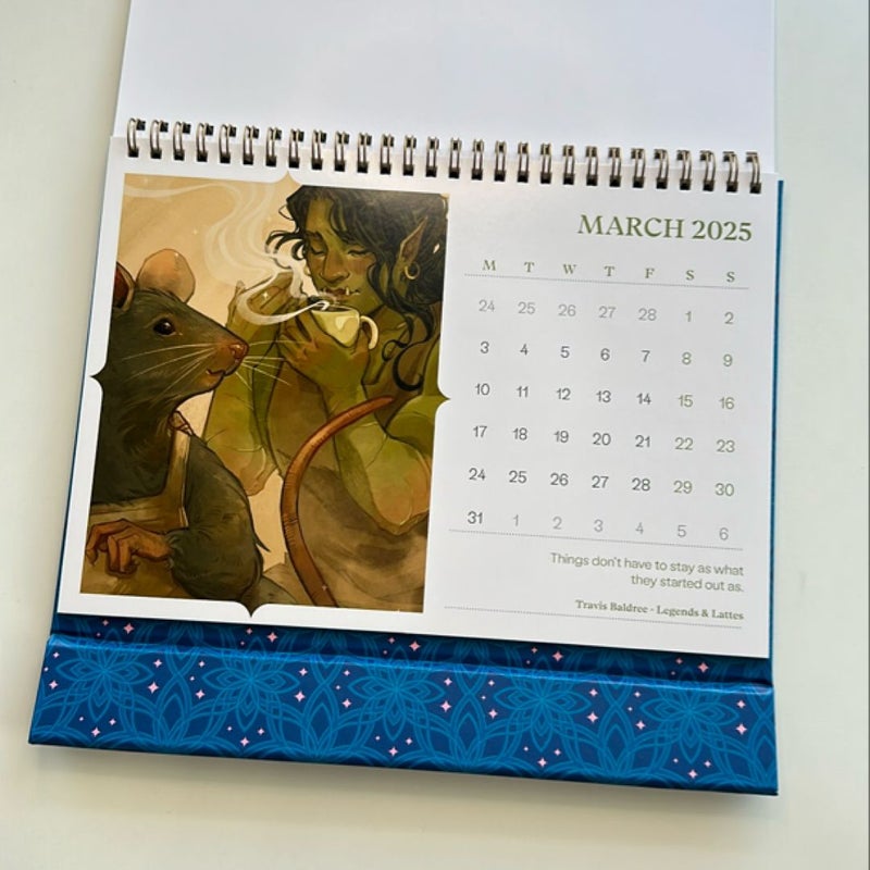 Ride or Die Desk Calendar ILLUMICRATE