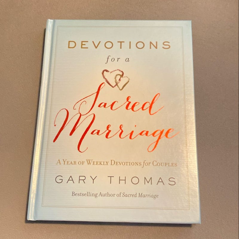 Devotions for a Sacred Marriage