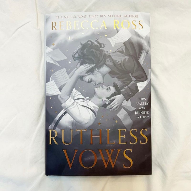 Ruthless Vows by Rebecca Ross Fairyloot Book Signed