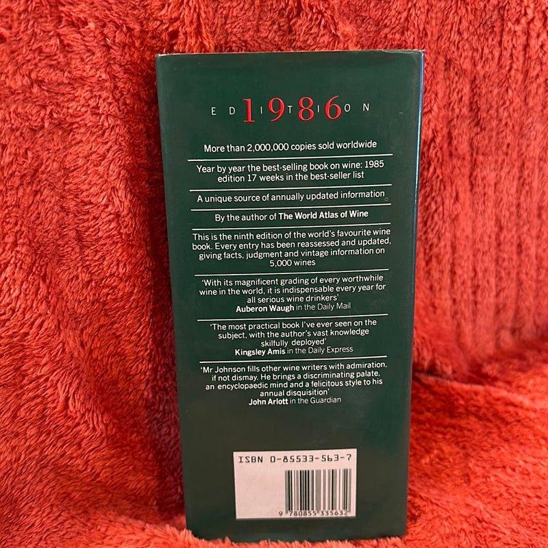 Pocket Wine Book 1986 edition 