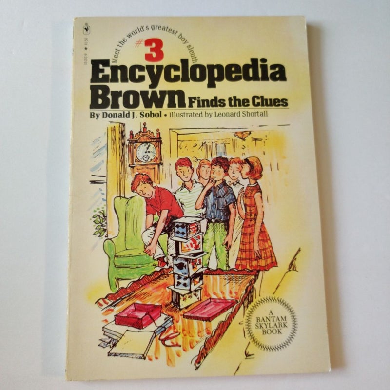 Encyclopedia Brown Finds The Clues