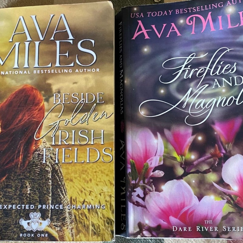 Bundle: Beside Golden Irish Fields AND Fireflies and Magnolias (2 books)