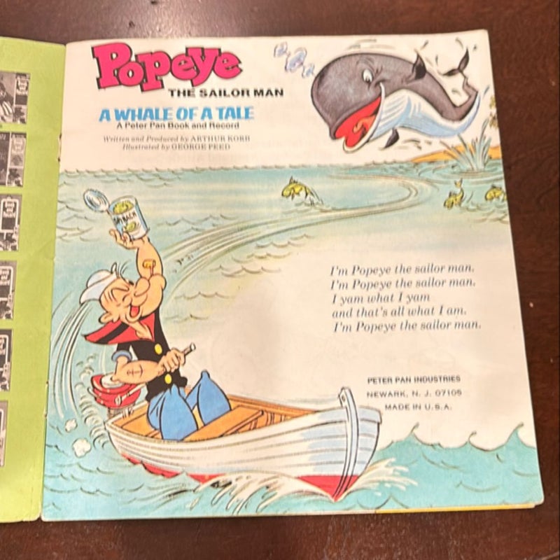 Popeye A Whale of a Tale