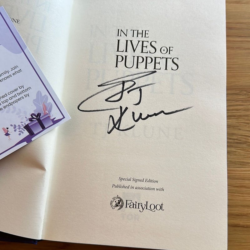In the Lives of Puppets (SIGNED FAIRYLOOT)