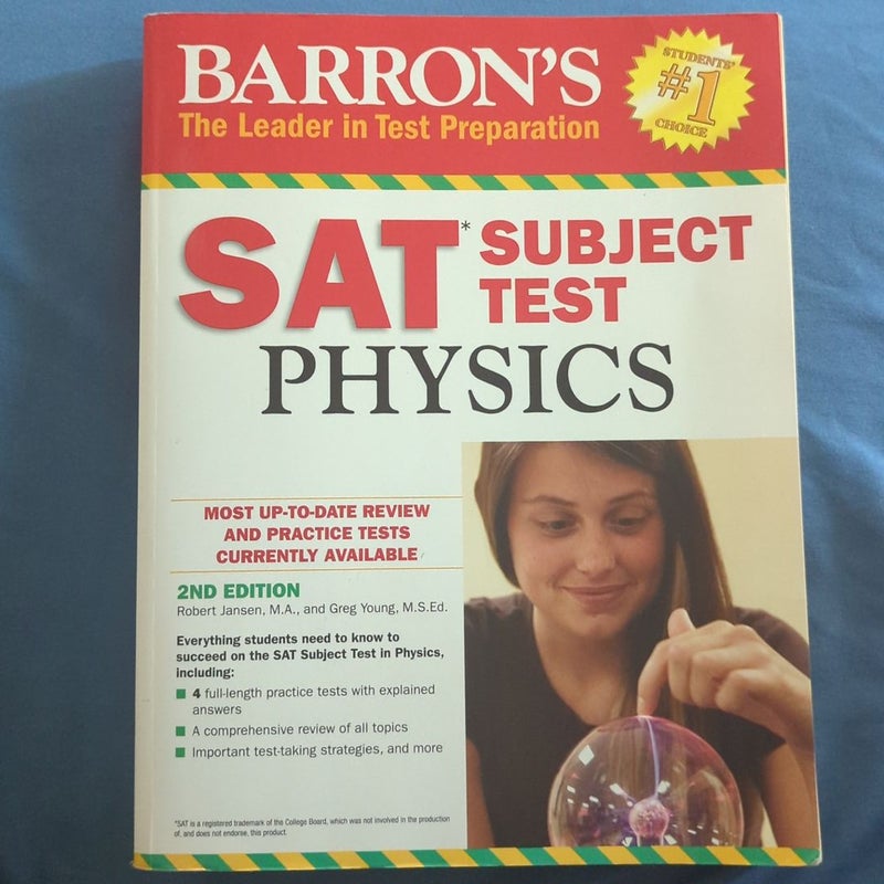 Barron's SAT Subject Test: Physics