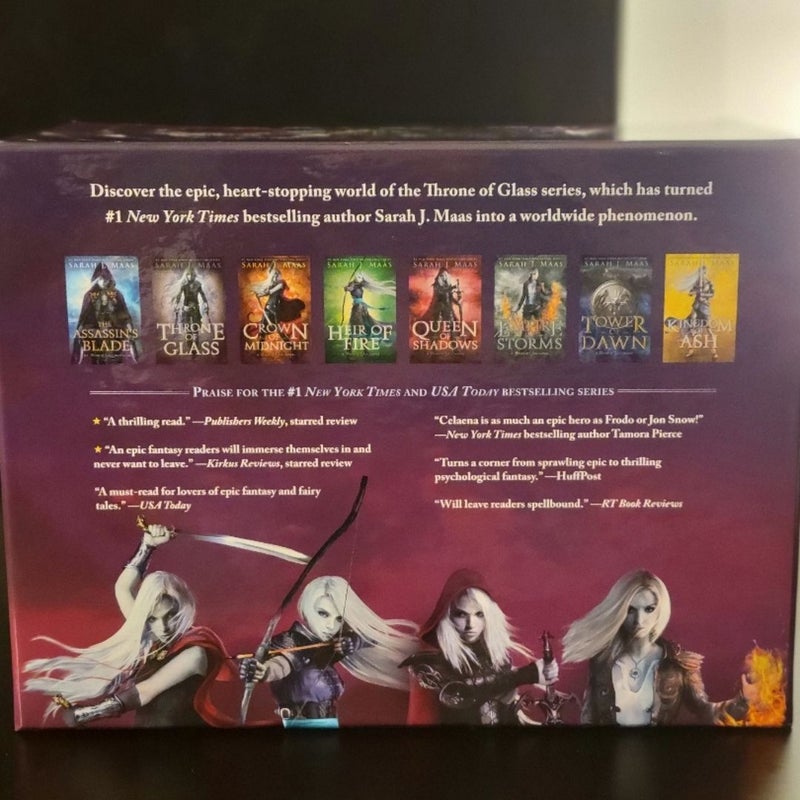 Throne of Glass boxed series (never read) (original covers)