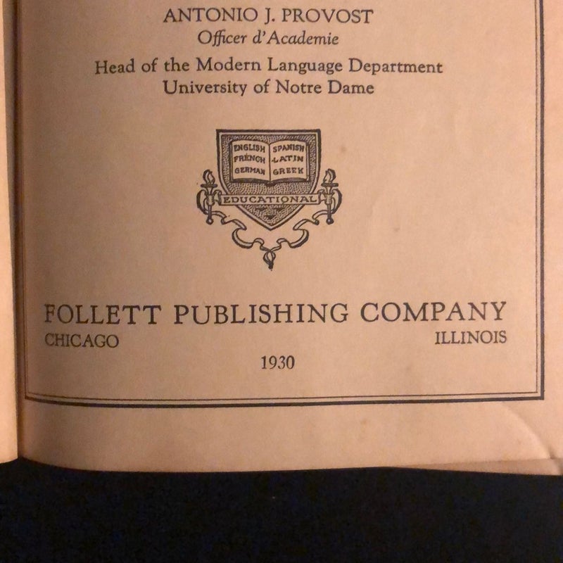 Vintage Italian / English Dictionary  1930