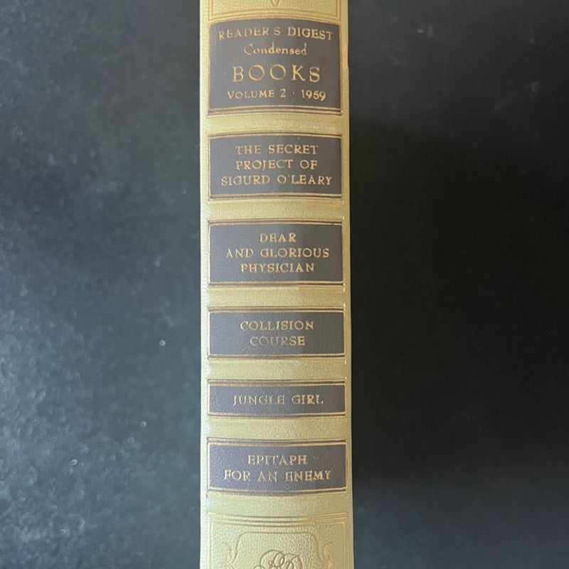 READER’S DIGEST Condensed Books Volume 3 - 1959
