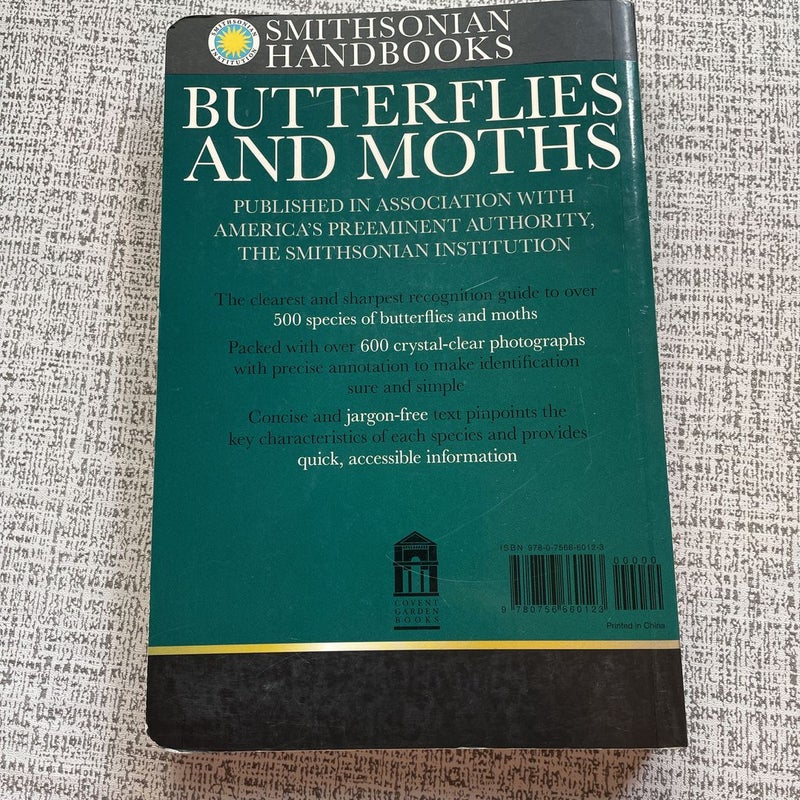 Butterflies and Moths Smithsonian Handbooks 