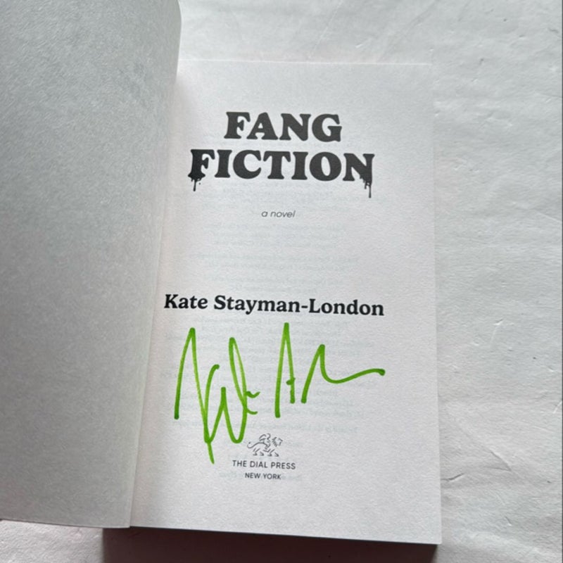 Fang Fiction - signed