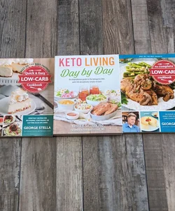 Keto Living Day by Day and 2 more Low Carb 