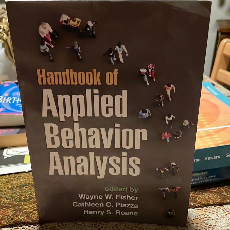 Handbook of Applied Behavior Analysis