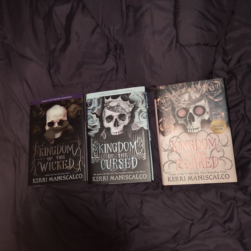 The kingdom of the wicked trilogy hardcover