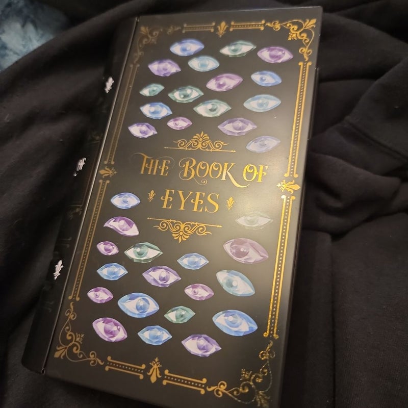 Book of eyes tin book