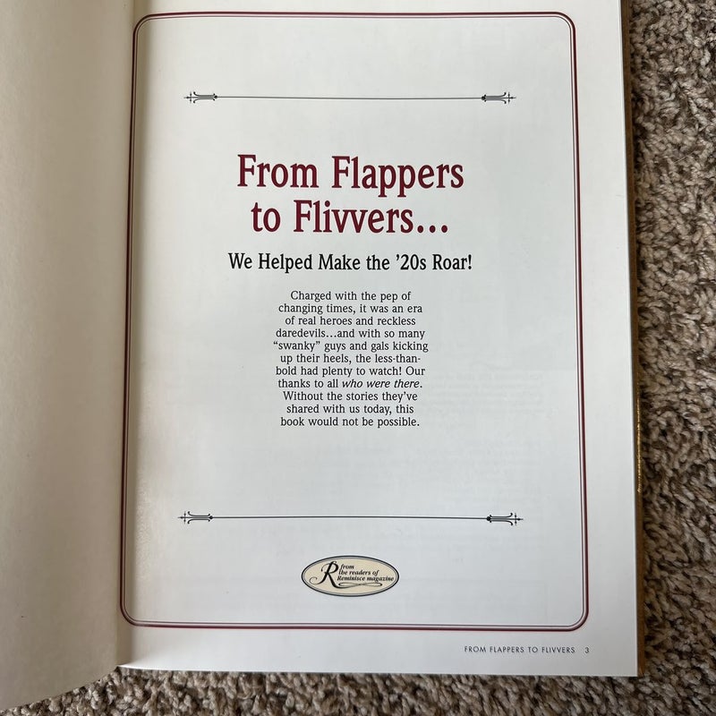 From Flappers to Flivvers...We Helped Make the '20s Roar
