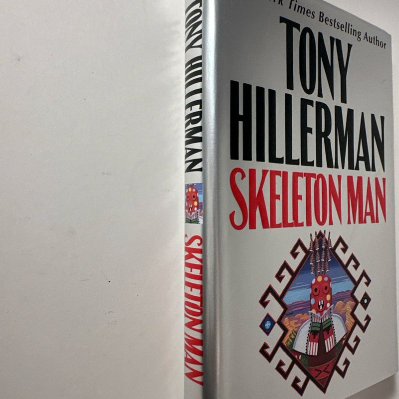Skeleton Man by Tony Hillerman Bestselling First edition Pre-owned Like New