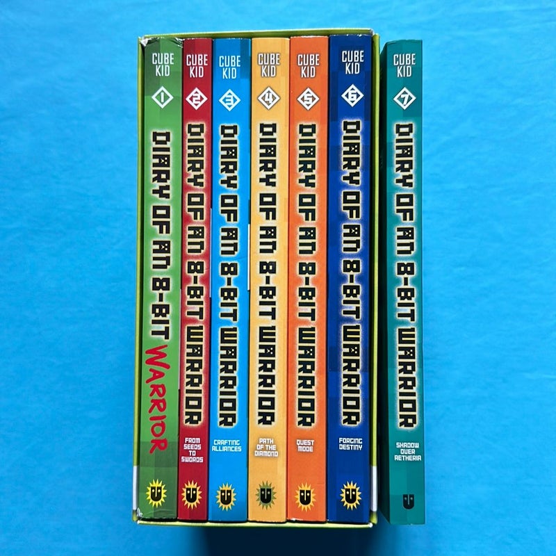 ブランド通販サイト 8-Bit an of Diary Warrior by 7 book plus Set, Box Diamond 洋書