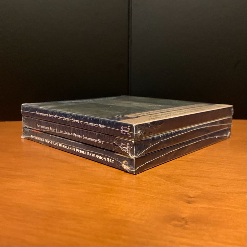 Pathfinder Flip-Tiles Lot: Urban Sewers, Perils, Darklands Perils Expansion Set