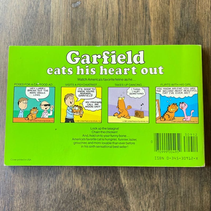 Garfield Eats His Heart Out