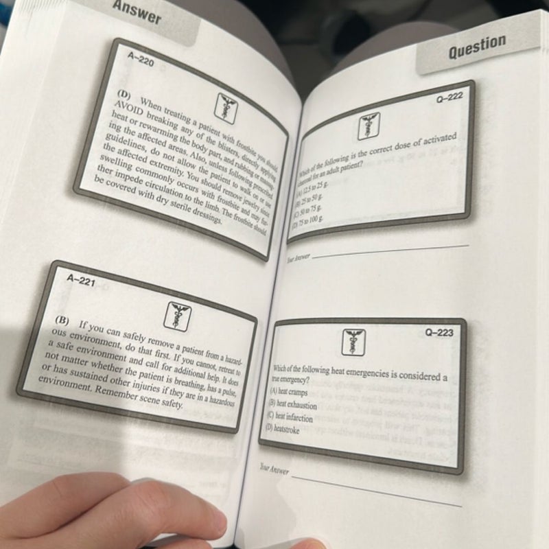 EMT Flashcard Book, 4th Ed