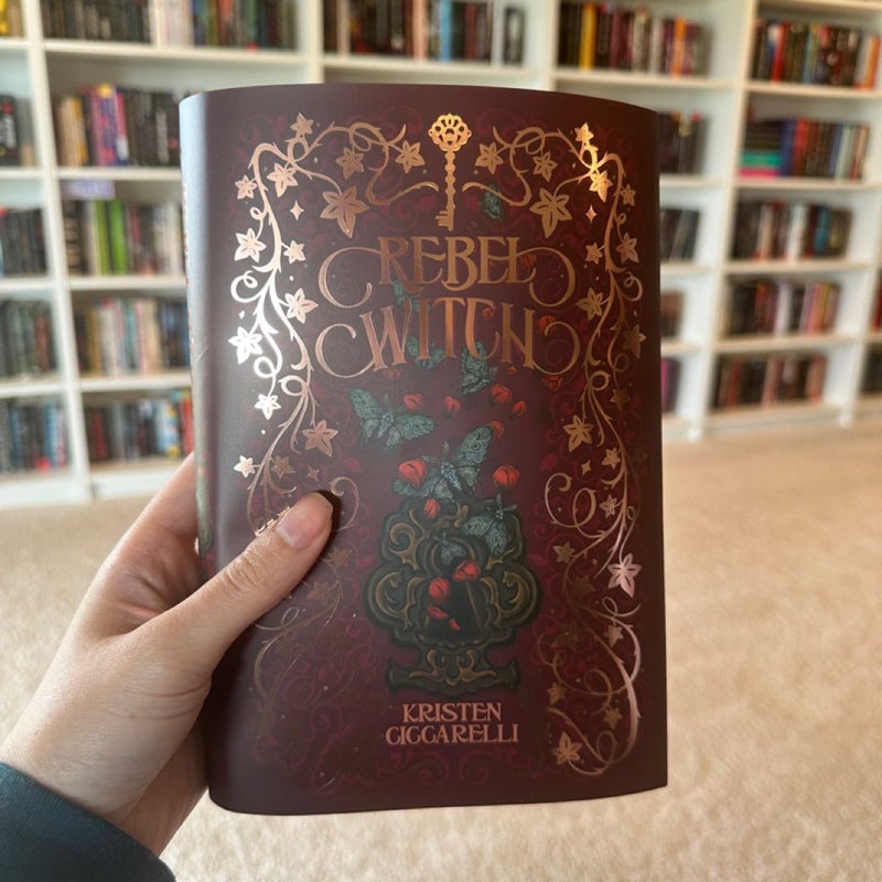 Owlcrate Rebel Witch Dust Jacket Sleeve