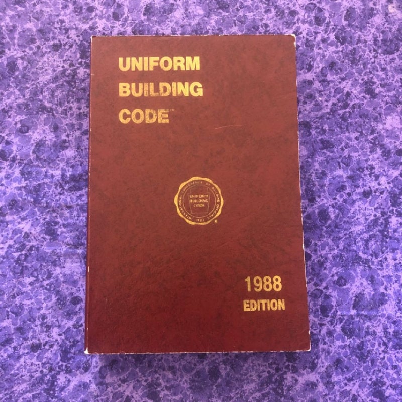 Uniform Building Code 1988