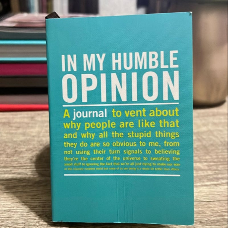 Knock Knock in My Humble Opinion Mini Inner Truth Journal