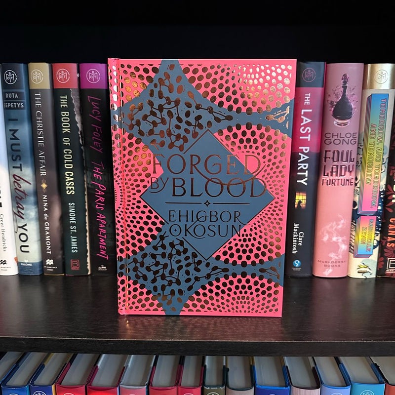 LitJoy To Bee Read SIGNED Forged by Blood