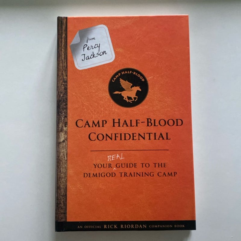 From Percy Jackson: Camp Half-Blood Confidential (an Official Rick Riordan Companion Book)