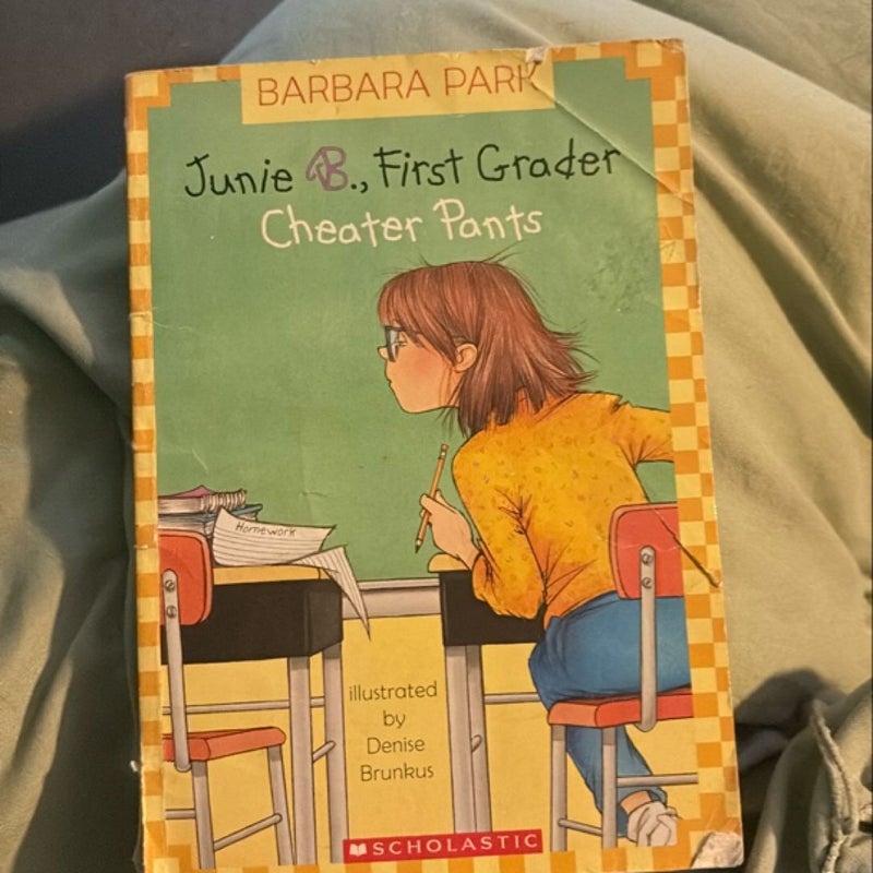 June B., First grader cheater pants
