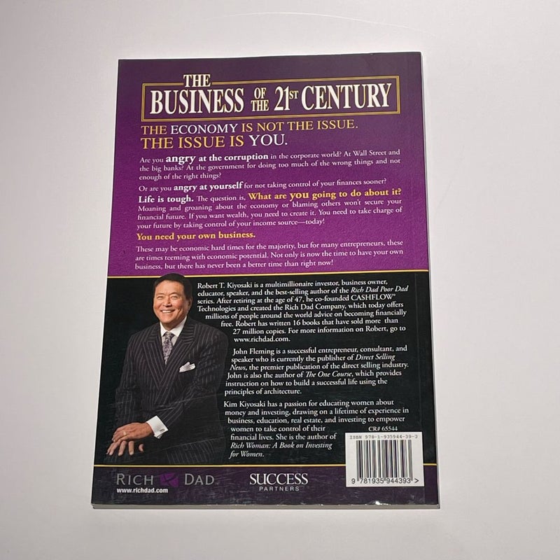 The Business of the 21st Century - Paperback By Robert T. Kiyosaki - VERY GOOD