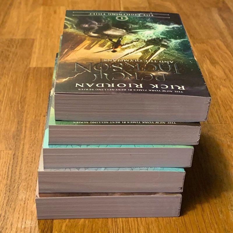 Percy Jackson and the Olympians Complete Set