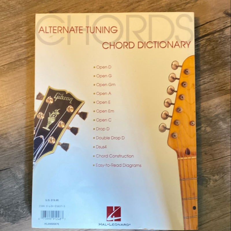 Alternate Tuning Chord Dictionary