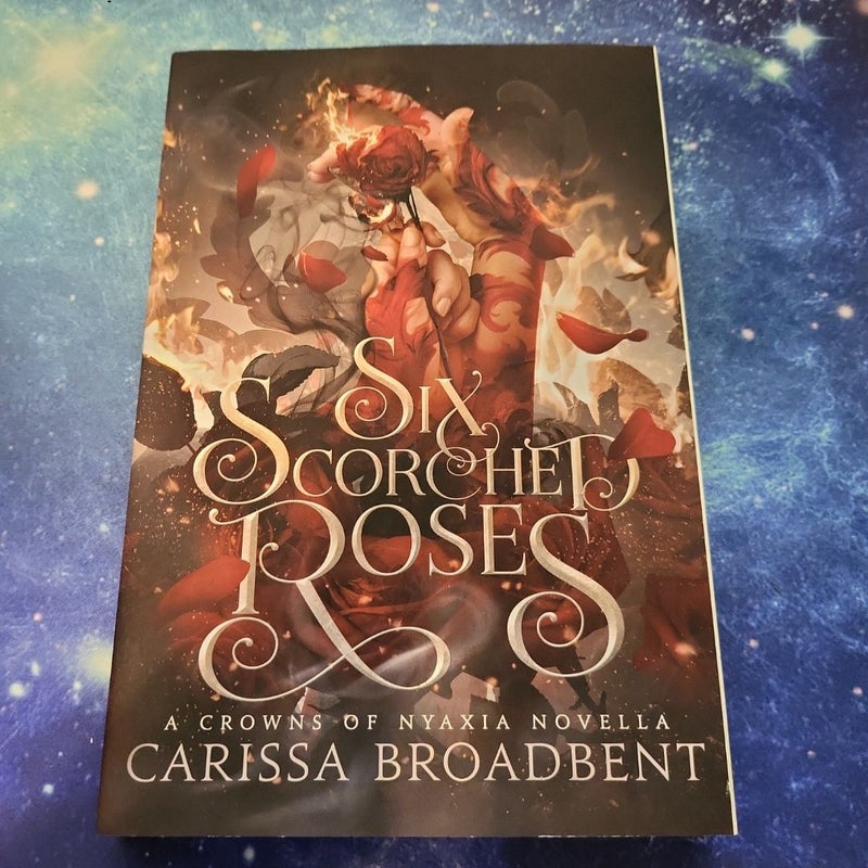 Six Scorched Roses