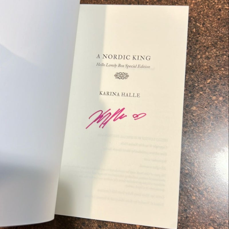 A Nordic King *Signed Special Edition