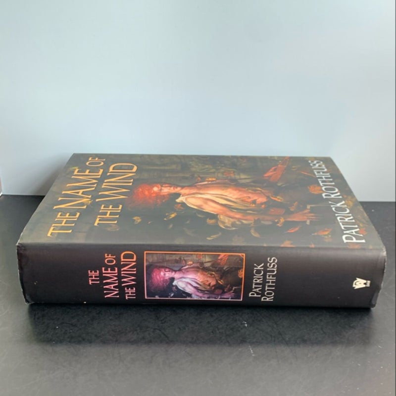 The Name of the Wind (Rare alternate Donato “Fabio” cover design, First Edition, 3rd Printing)
