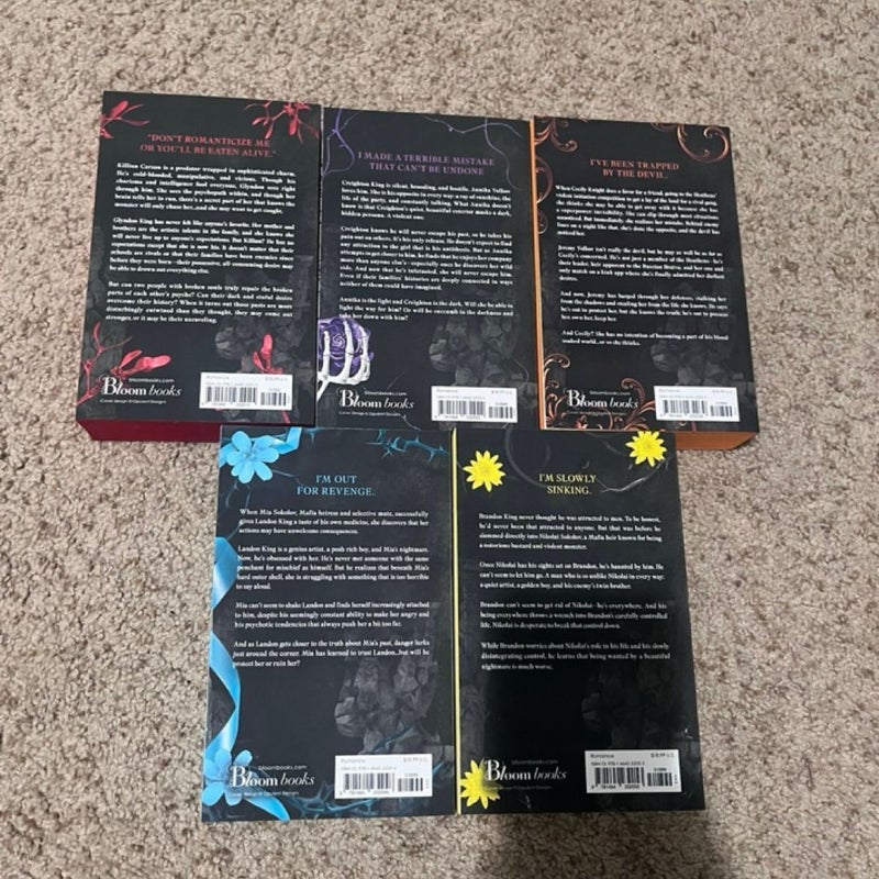Rina Kent Legacy of Gods deluxed editions