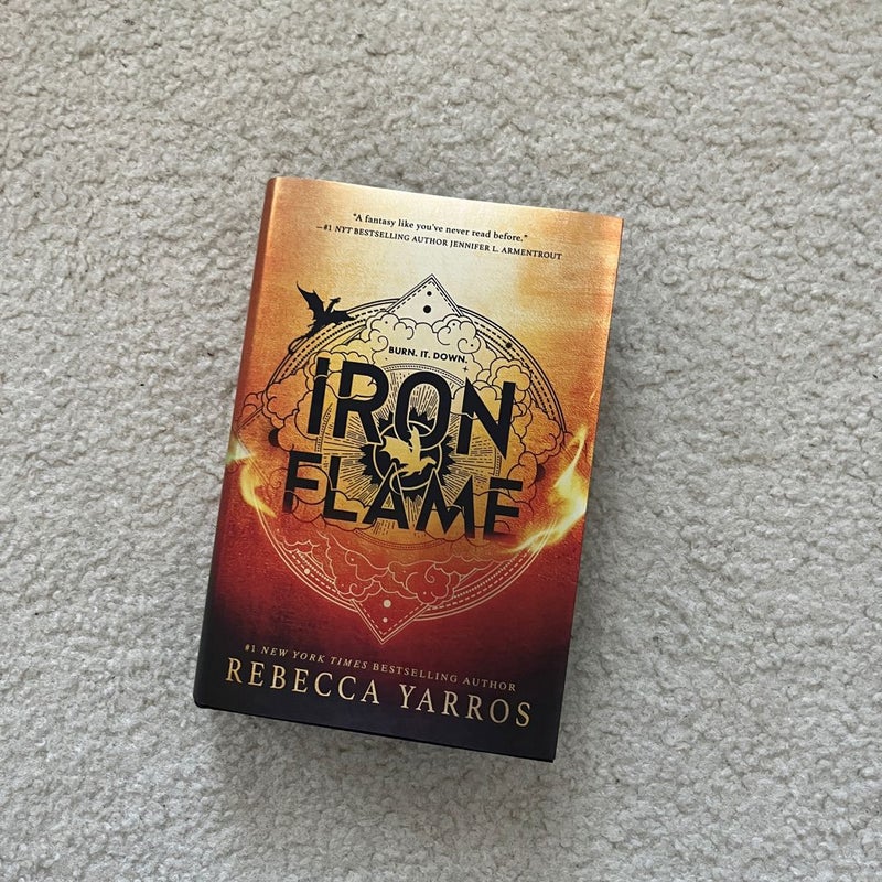 Iron Flame sprayed edges