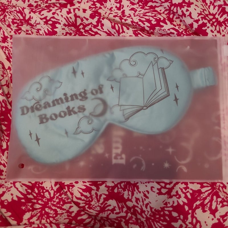 Bookish Box Darkly Satin Sleep Mask