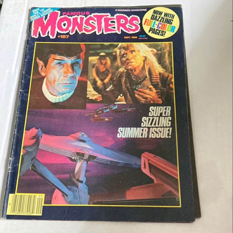 Famous Monsters Magazine #187