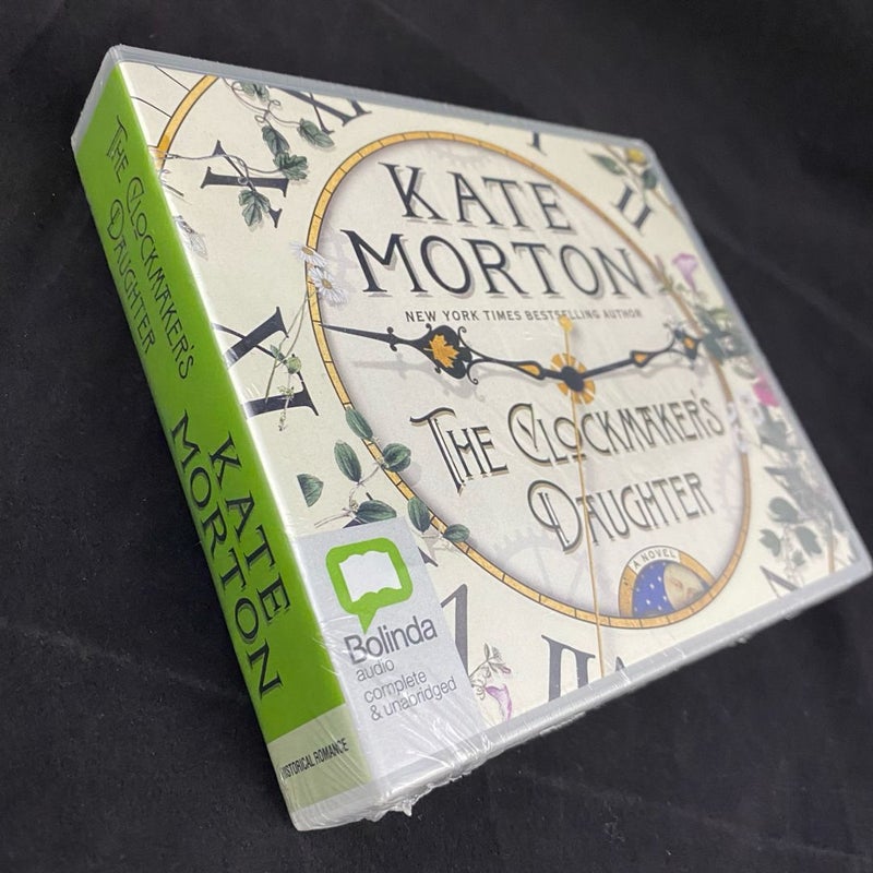 The Clockmaker's Daughter Audio Disc Kate Morton NEW Sealed Audiobook